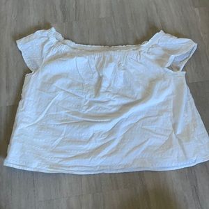 Off the shoulder blouse